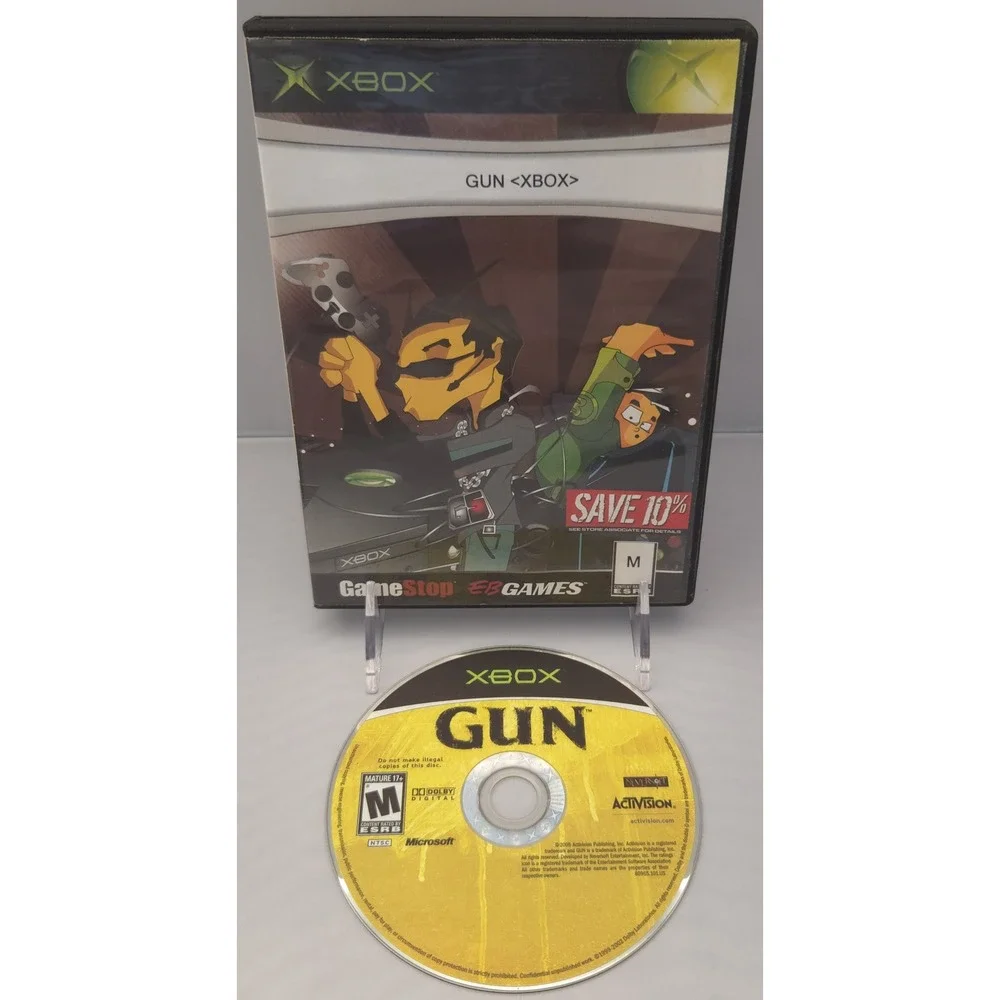 Gun (Xbox) - Tested - Game & Custom Case